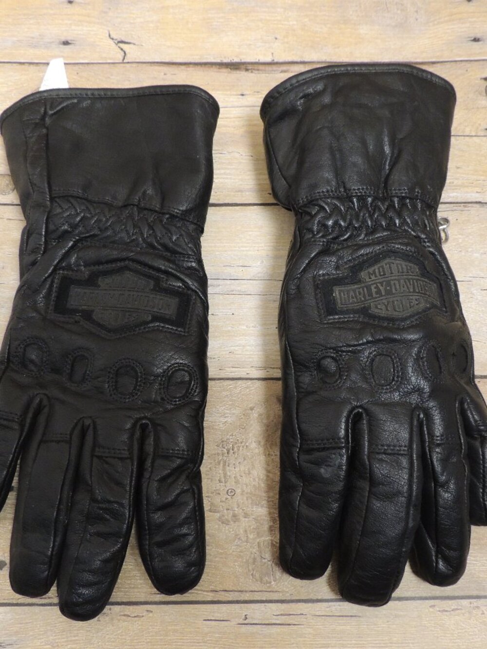 Harley Davidson Women's Fleece Lined Gloves Genuine Leather Size Medium 98158-96